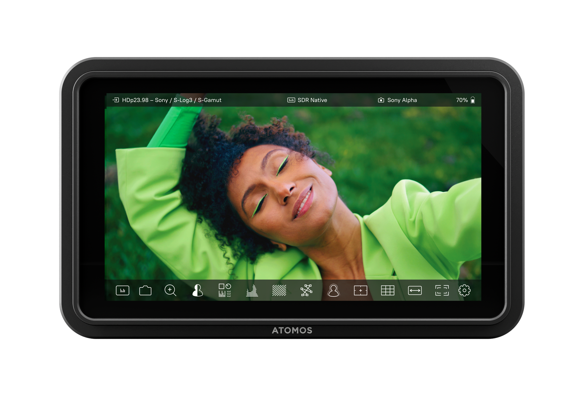 External synced image