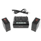 BP-U65 Lithium-Ion Two Batteries with DUal LCD Charger