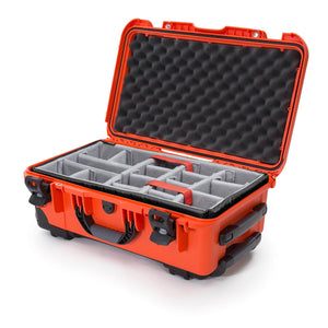 935 Nanuk Case w/padded divider - Orange