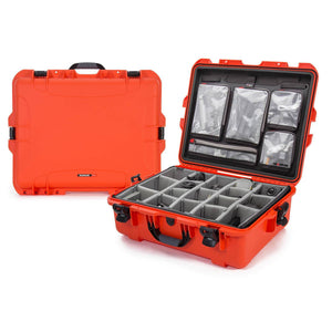 945 Nanuk Case w/lid org./divider - Orange