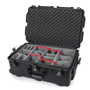 963 Nanuk Case w/padded divider - Black