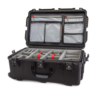 963 Nanuk Case w/lid org w/ divider- Black