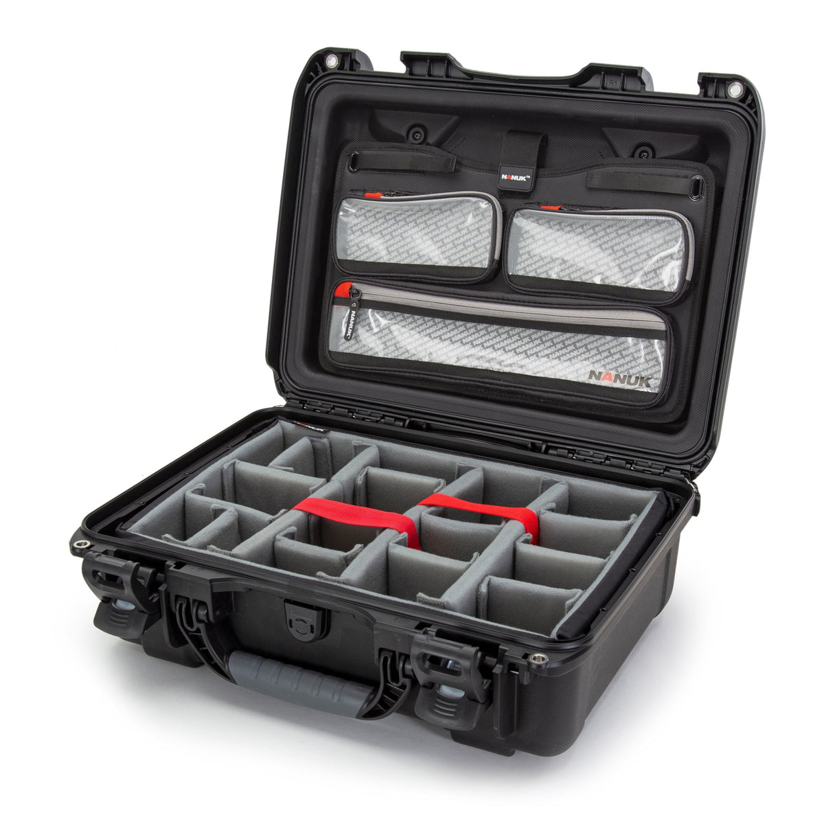 Nanuk Case 925 R Collection w/lid org, w/divider - Black