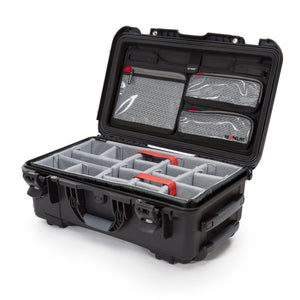 Nanuk Case 935 R Collection w/lid org, w/divider - Black
