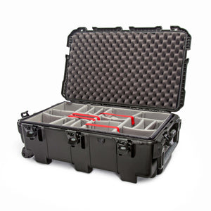 962 Nanuk Case w/padded divider - Black