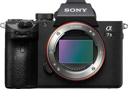 Appareil photo hybride plein format A7 III à objectif interchangeable - Boîtier seul - Noir