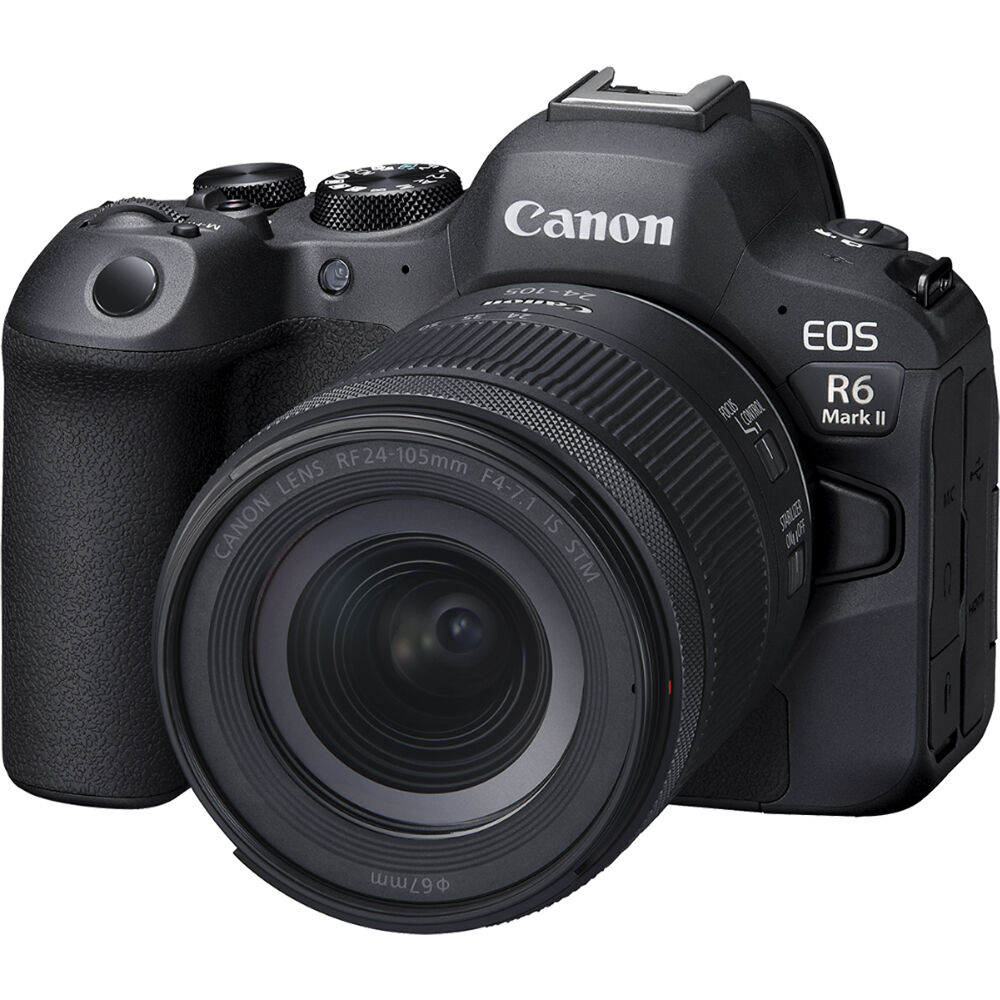 EOS R6 Mark II Mirrorless Camera with RF 24-105mm f4-7.1 IS STM Lens