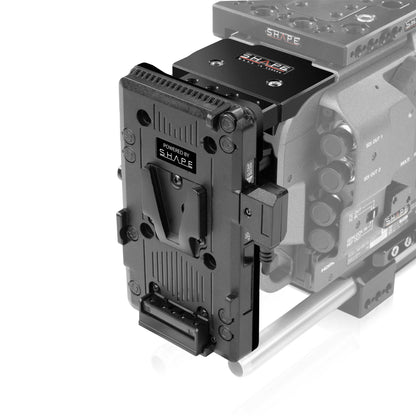 V-Mount Pivoting Battery Plate for Sony FX9