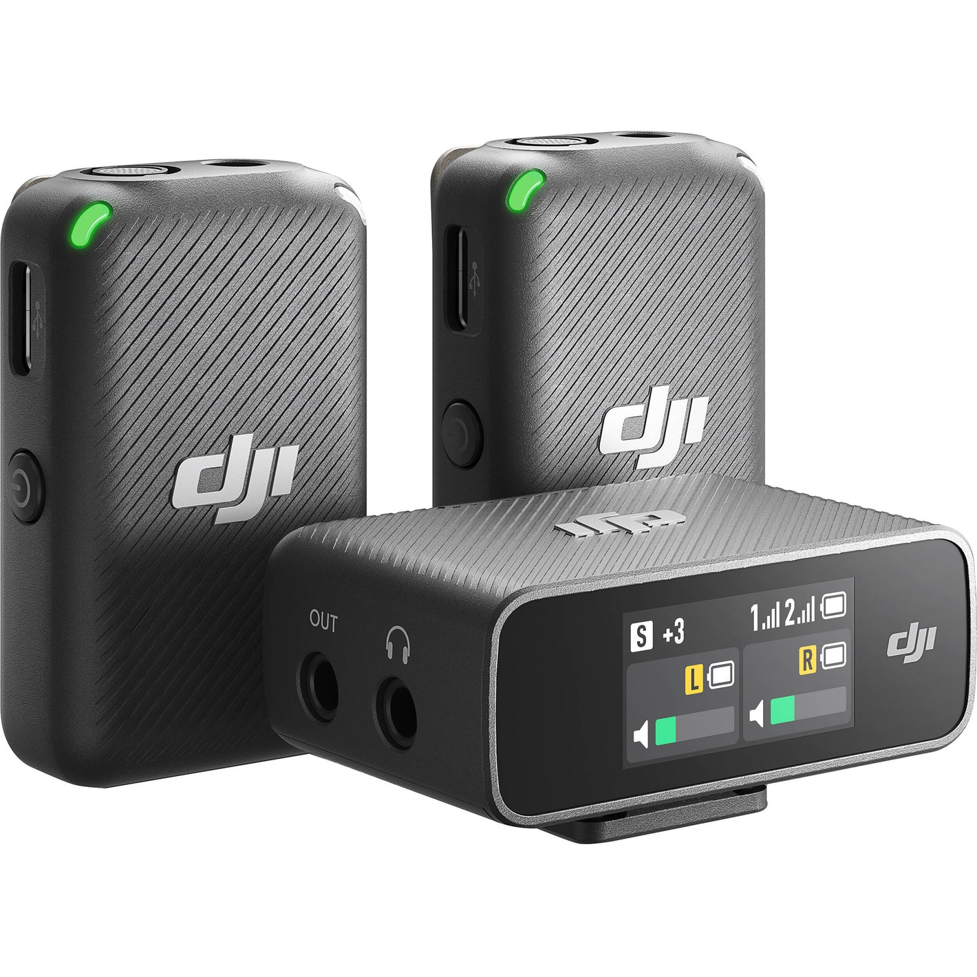 Mic (2 TX + 1 RX + Charging Case)