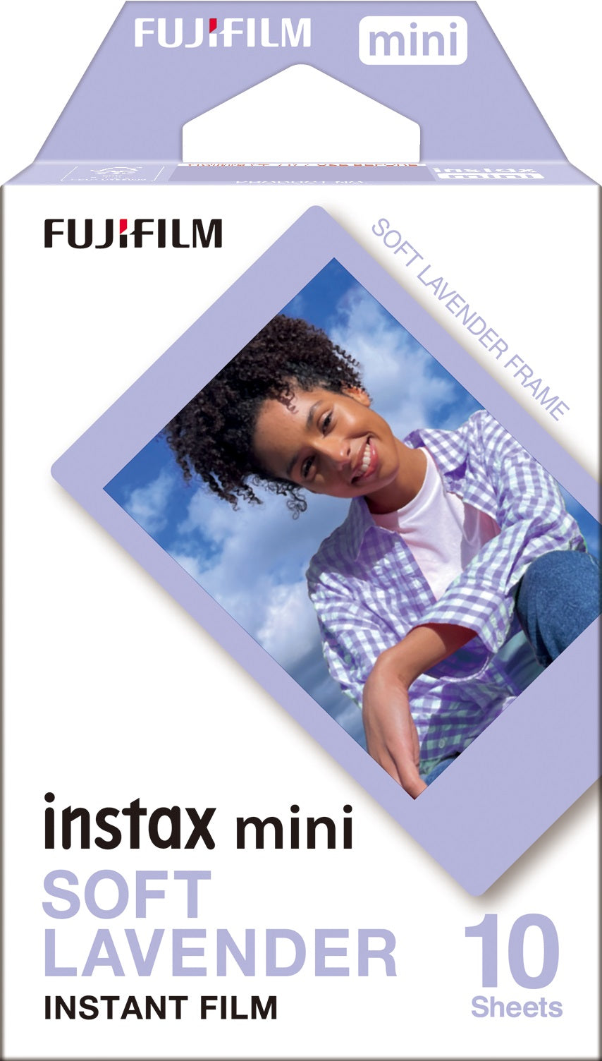 Instax Mini Instant Film Soft Lavender - 10 Sheets