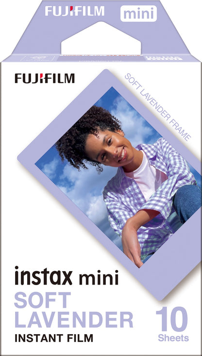 Instax Mini Instant Film Soft Lavender - 10 Sheets