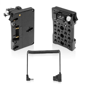 Gold Mount Pivoting Battery Plate for Canon C70