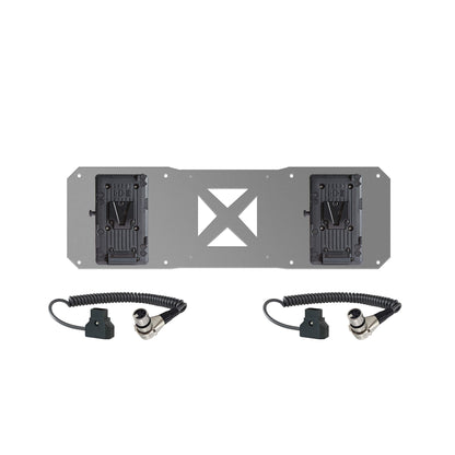 2 V-Mount and 2 Cables for Atomos Sumo Battery Plate