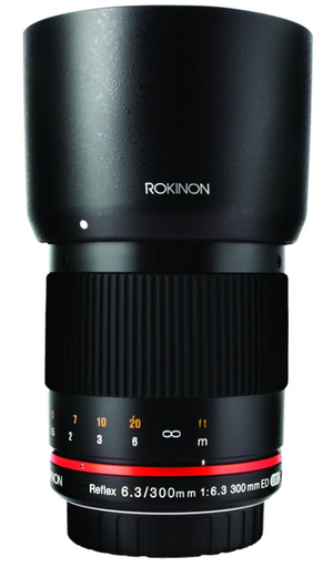 300mm F6.3 Catadioptric Compact Telephoto for Micro Four Thirds