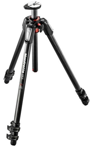 055 Carbon Fiber 3-Section Tripod with Horizontal Column #MT055CXPRO3