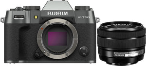 X-T50 Mirrorless Digital Camera with XC 15-45mm F3.5-5.6 OIS PZ Lens