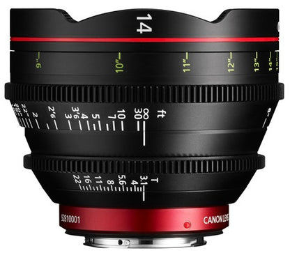 CN-E 14mm T3.1 L F Cinema Prime