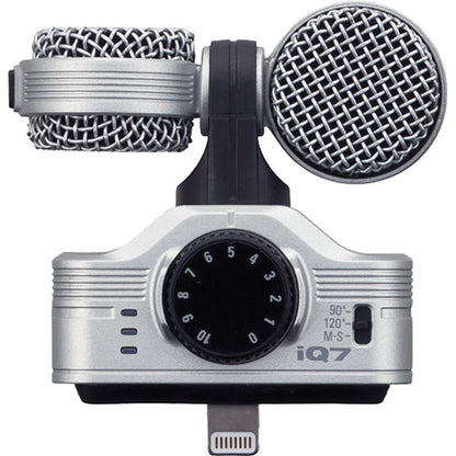 iQ7 Mid-Side Stereo Microphone for iOS Devices with Lightning Connector