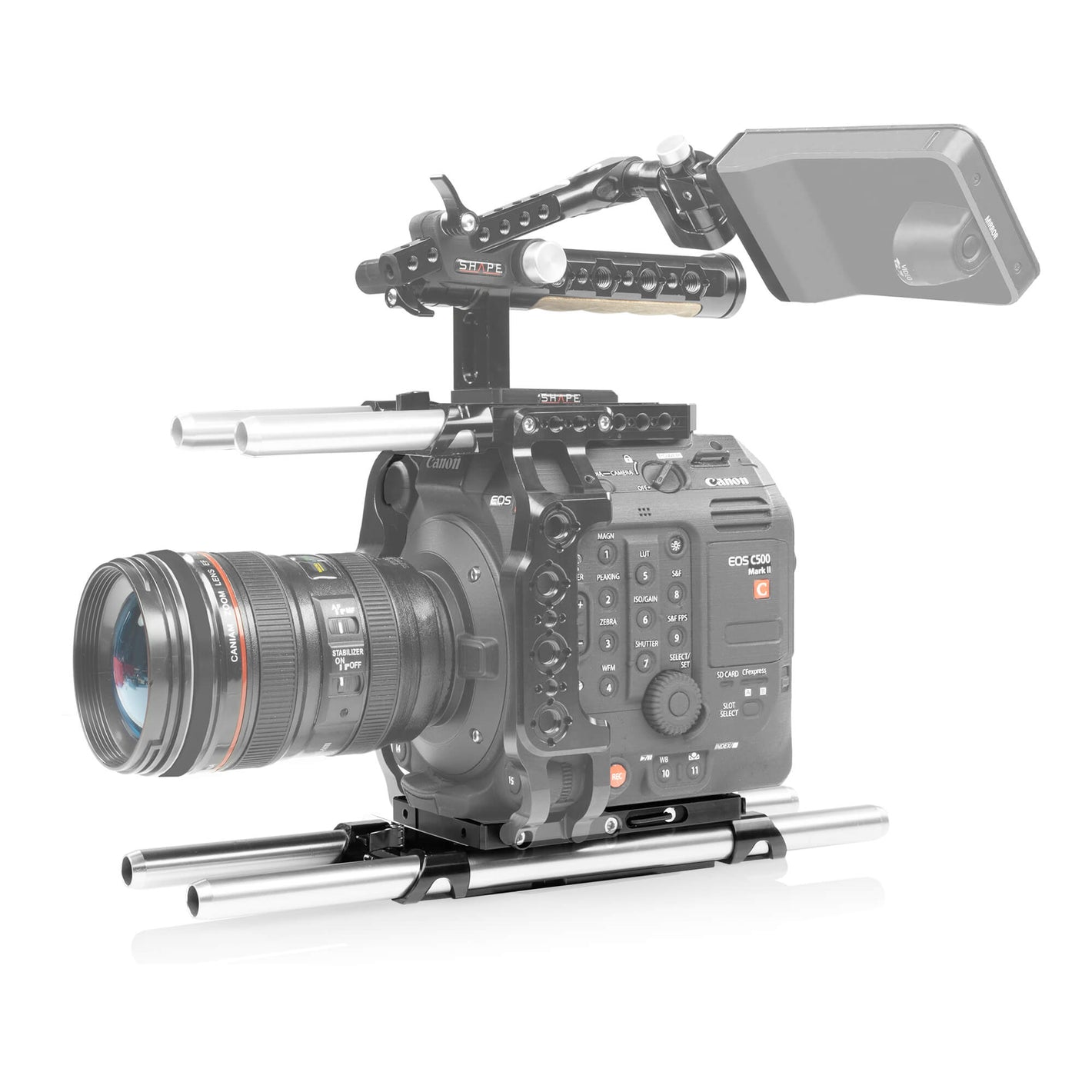 Canon C500 Mark II - C300 Mark III Lightweight Baseplate
