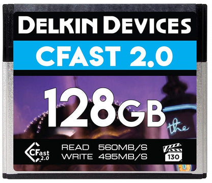 128GB Premium CFast 2.0 Memory Card