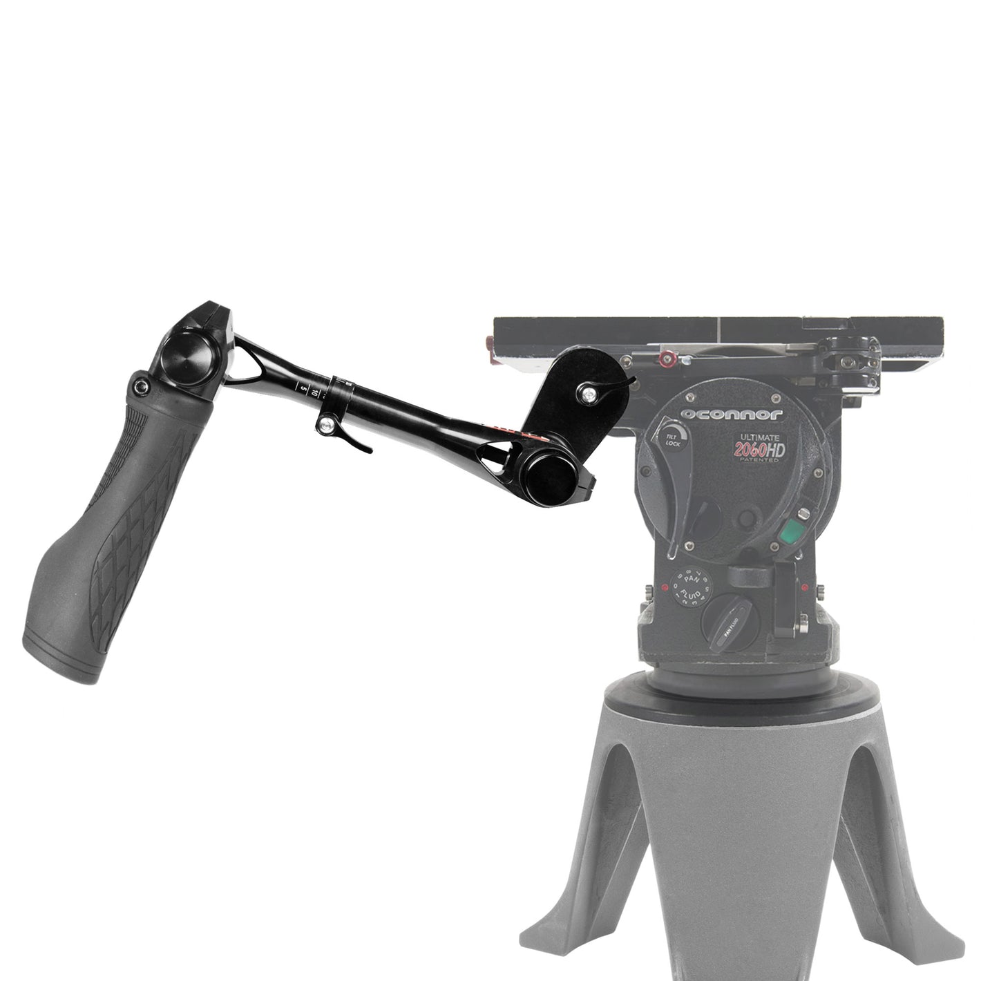 O'Connor Tripod Pan Telescopic Handle with Push-Button