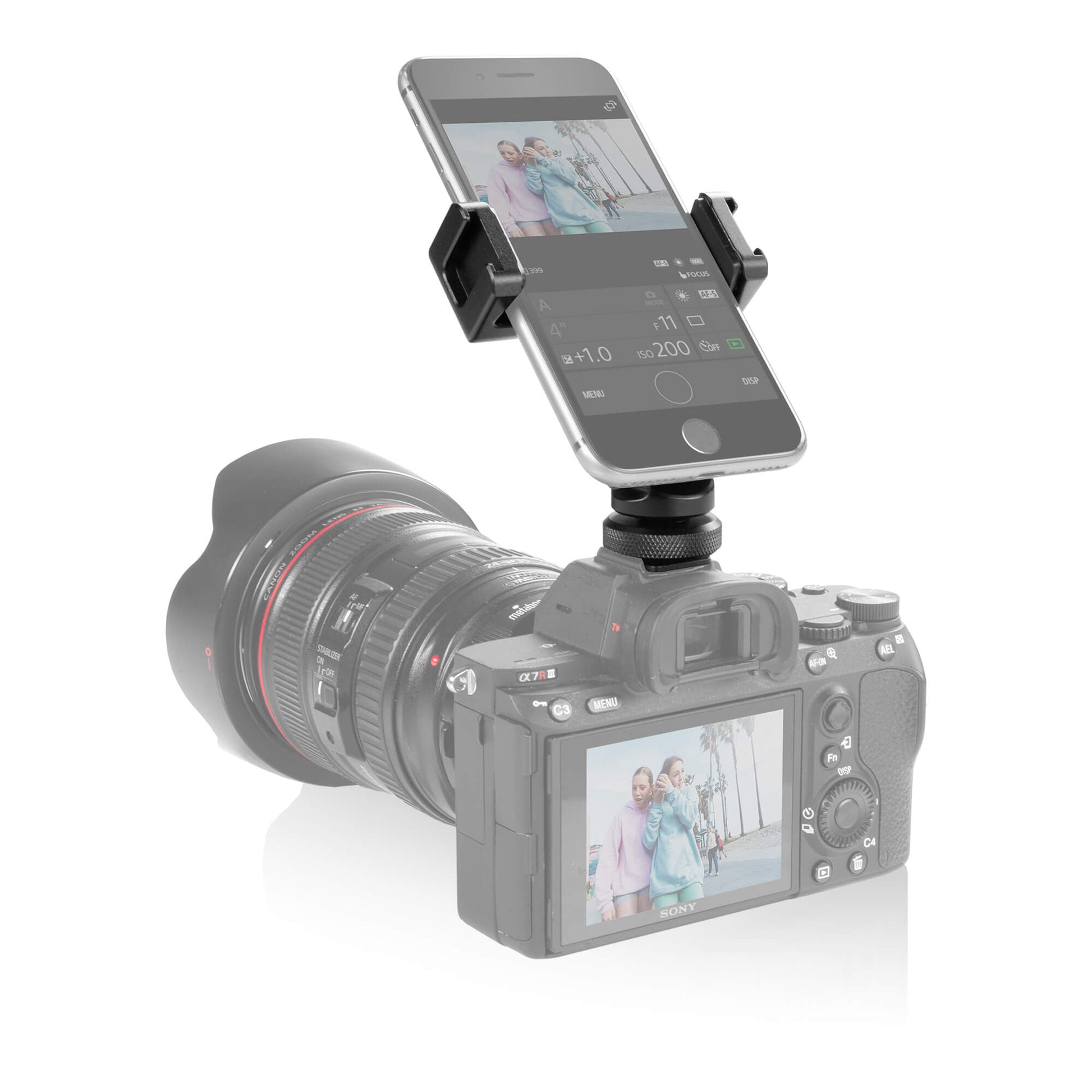External synced image