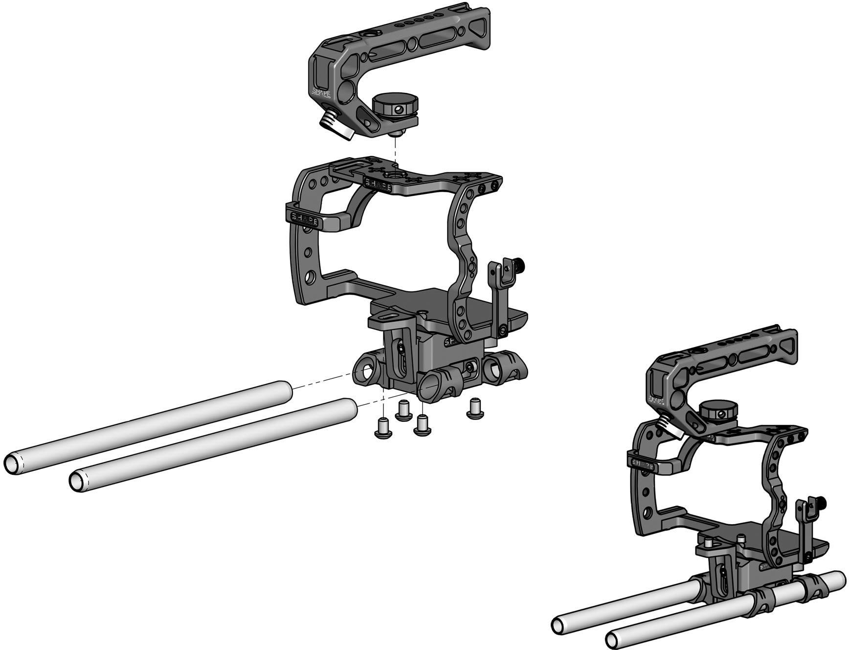 External synced image