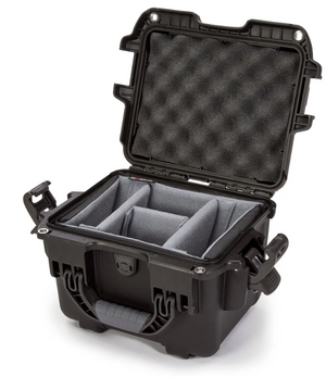 908 Hard Case with Padded Dividers - Black
