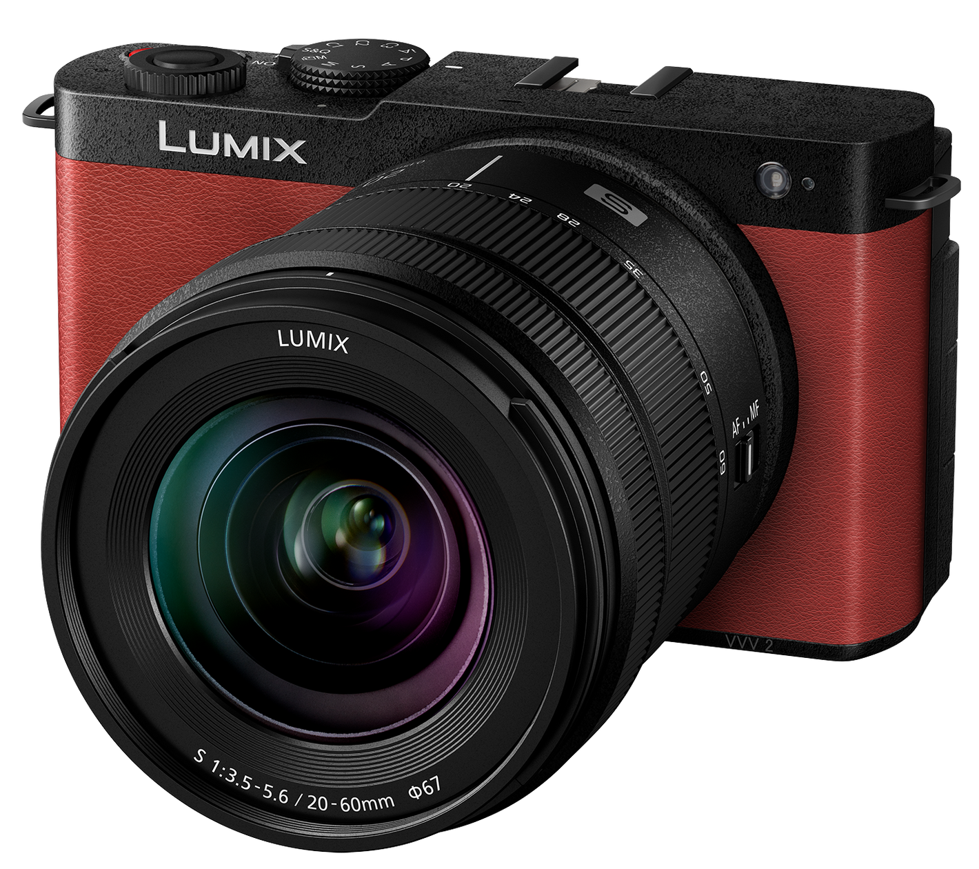Panasonic Lumix S9 avec 20-60mm f/3.5-5.6 (Rouge)