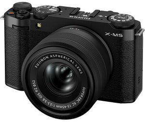 X-M5 Mirrorless Camera with XC 15-45mm F3.5-5.6 OIS PZ Lens