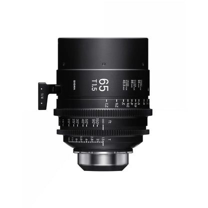 65mm T1.5 Cine FF High Speed Prime - Feet - PL