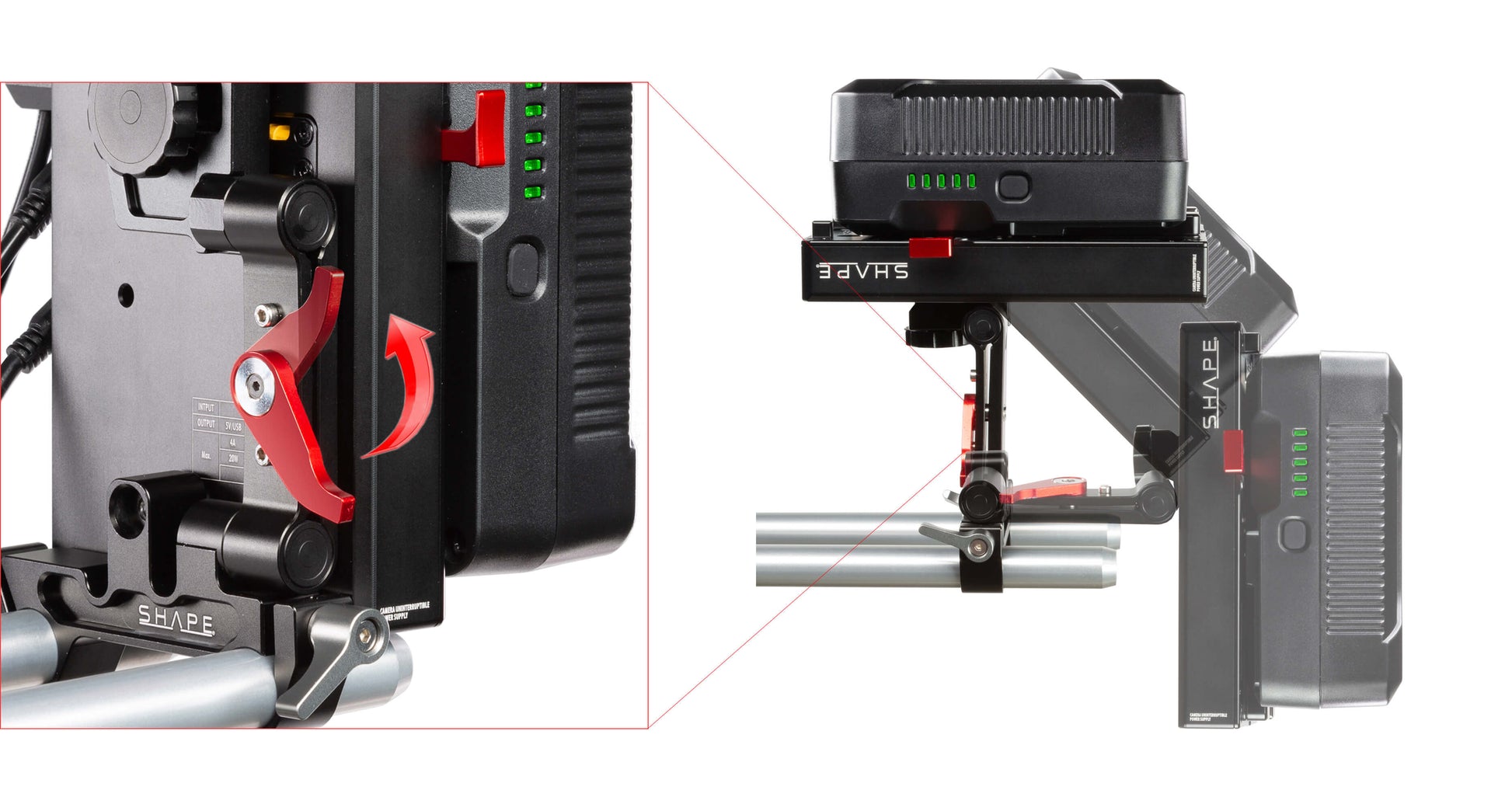 External synced image